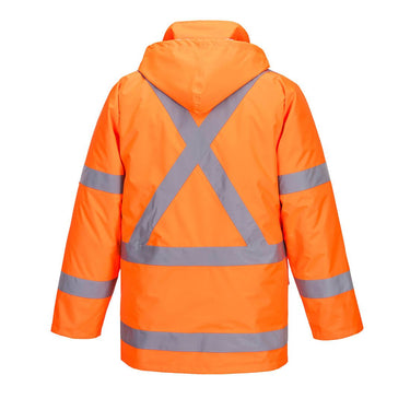 Portwest TM600 - TTMC - W17 X Back Winter Traffic Jacket - Kiwi Workgear